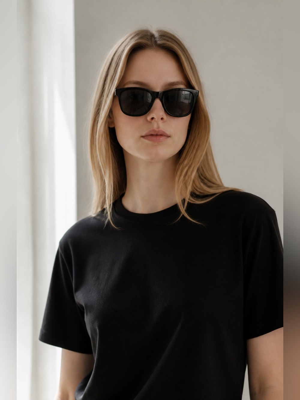Gucci Black Square Sunglasses